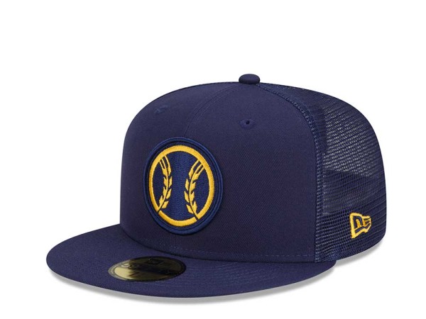 New Era Milwaukee Brewers Batting Practice 2022 59Fifty Fitted Cap
