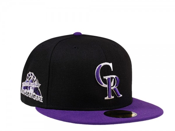 New Era Colorado Rockies All Star Game 1998 Two Tone Edition 59Fifty Fitted Cap