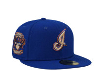 New Era Cleveland Indians Jacobs Field Inaugural Season 1994 Copper Blue Edition 59Fifty Fitted Cap