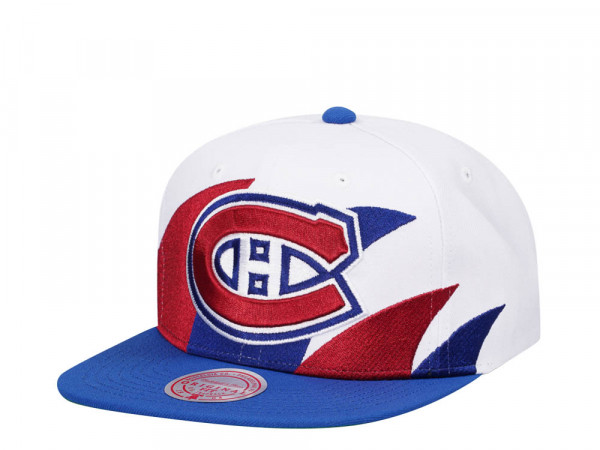 Mitchell & Ness Montreal Canadiens Vintage Sharktooth Snapback Cap