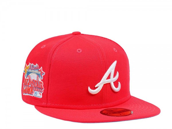 New Era Atlanta Braves All Star Game 2000 Lava and Glacier Blue Edition 59Fifty Fitted Cap