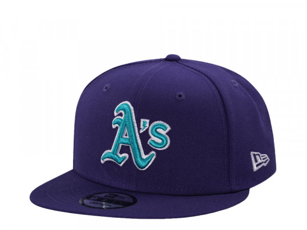 New Era Oakland Athletics Purple Classic Edition 9Fifty Snapback Cap