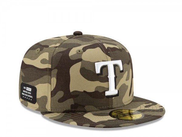 New Era Texas Rangers Armed Forces 21 59Fifty Fitted Cap
