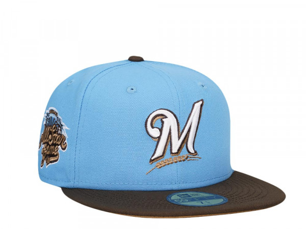 New Era Milwaukee Brewers All Star Game 2002 Bavarian Beer Pack Edition 59Fifty Fitted Cap
