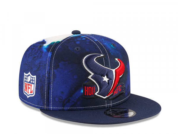 New Era Houston Texans Ink NFL Sideline 2022 9Fifty Snapback Cap