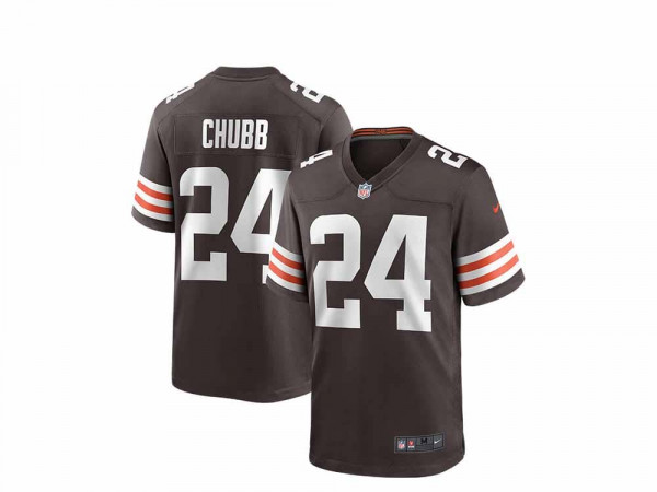 Nike Cleveland Browns Nick Chubb Game NFL Jersey