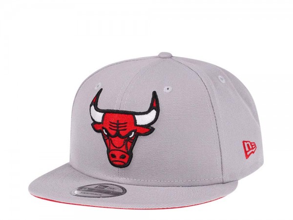 New Era Chicago Bulls Fresh Grey Edition 9Fifty Snapback Cap