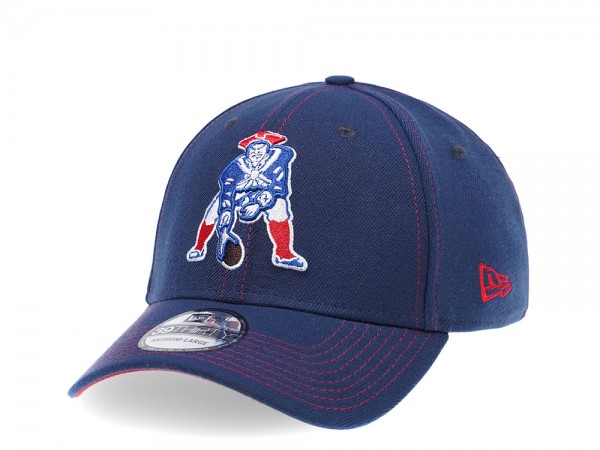 New Era New England Patriots Curved Patriot Edition 39Thirty Stretch Cap
