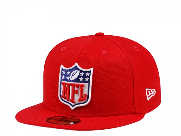 New Era NFL Shield Red Edition 59Fifty Fitted Cap