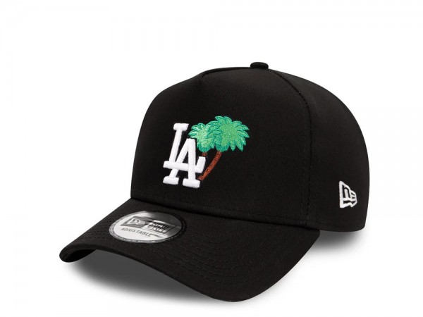 New Era Los Angeles Dodgers Palm Tree Black Prime Edition A Frame Snapback Cap