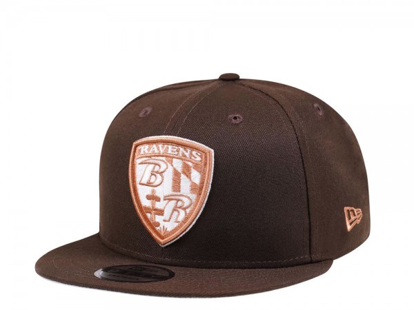 New Era Baltimore Ravens Walnut Edition 9Fifty Snapback Cap