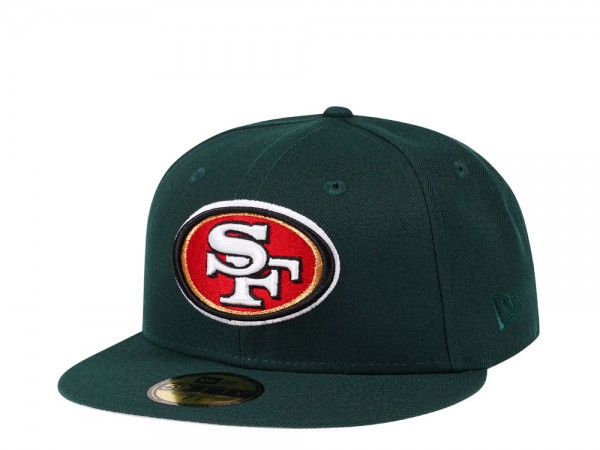New Era San Francisco 49ers Dark Green Edition 59Fifty Fitted Cap