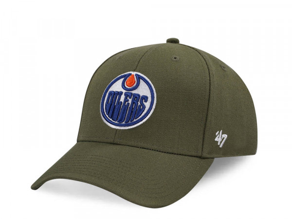 47Brand Edmonton Oilers Sandalwood MVP Snapback Cap