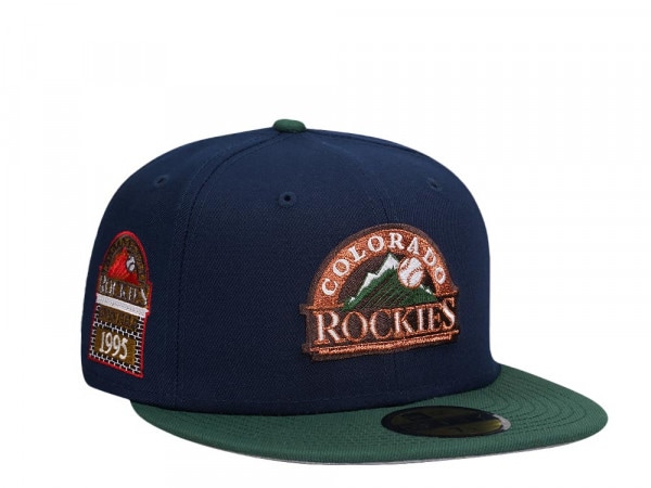 New Era Colorado Rockies Coors Field 1995 Two Tone Prime Edition 59Fifty Fitted Cap