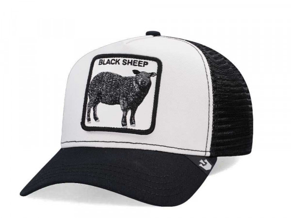 Goorin Bros Black Sheep White Trucker Snapback Cap