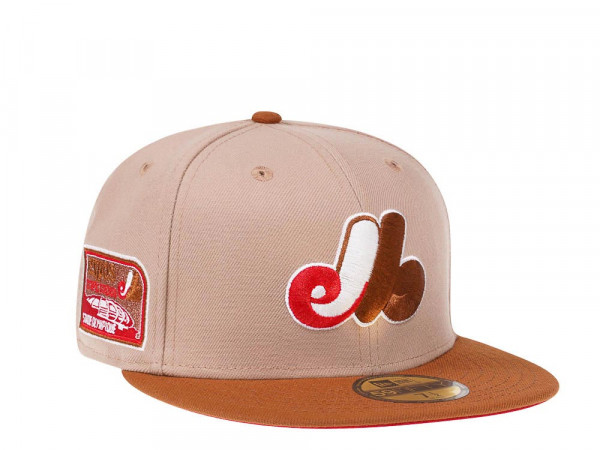 New Era Montreal Expos Olympic Stadium Patch Two Tone Prime Edition 59Fifty Fitted Cap