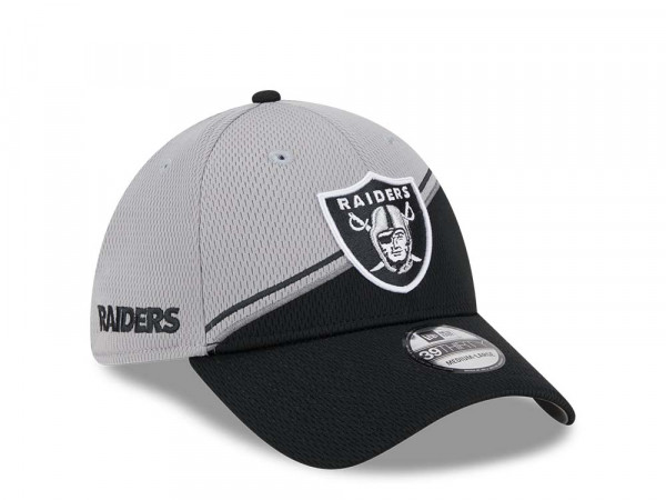 New Era Las Vegas Raiders NFL Sideline 2023 39Thirty Stretch Cap
