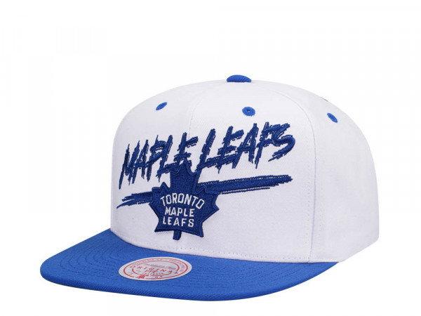 Mitchell & Ness Toronto Maple Leafs Transcript Two Tone Snapback Cap
