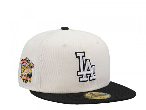 New Era Los Angeles Dodgers 40th Anniversary Chrome Black Two Tone Edition 59Fifty Fitted Cap
