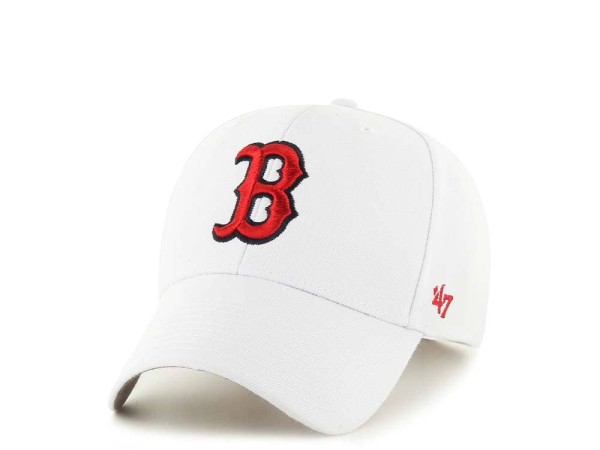 47Brand Boston Red Sox Classic White Strapback Cap