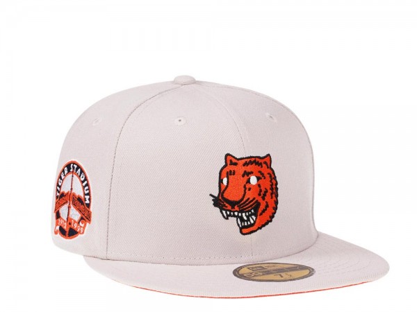 New Era Detroit Tigers Stadium Patch Cream Prime Edition 59Fifty Fitted Cap
