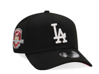 New Era Los Angeles Dodgers 50th Anniversary Black Red Edition A Frame Snapback Cap