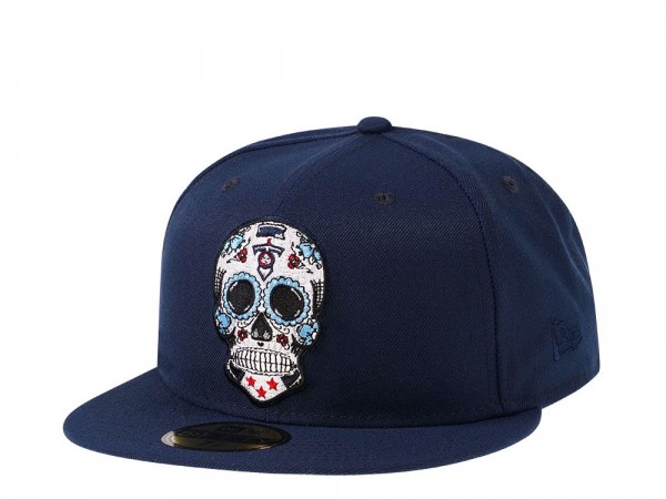 New Era Tennessee Titans Skull Edition 59Fifty Fitted Cap