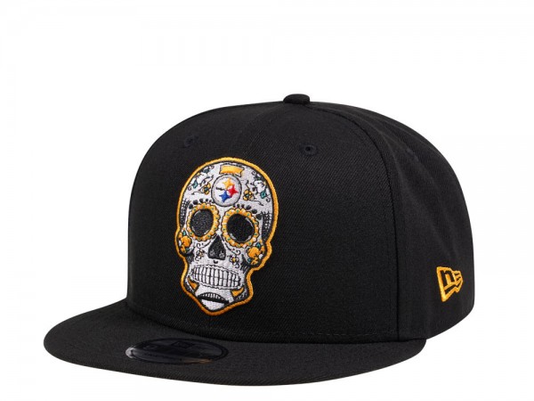 New Era Pittsburgh Steelers Skull Edition 9Fifty Snapback Cap