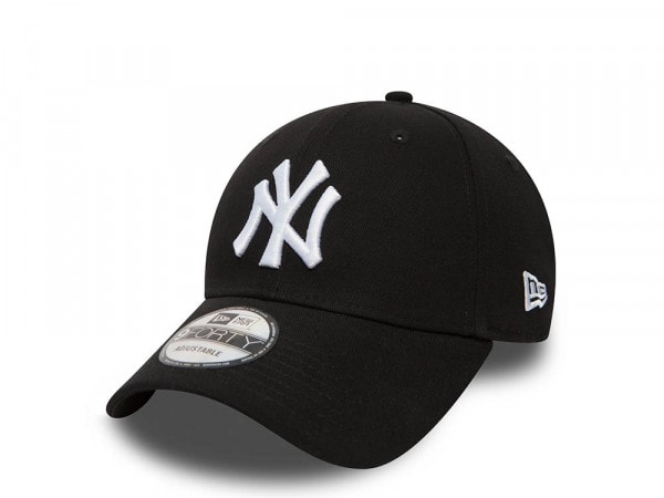 New Era New York Yankees League Basic Black 9forty Snapback Cap