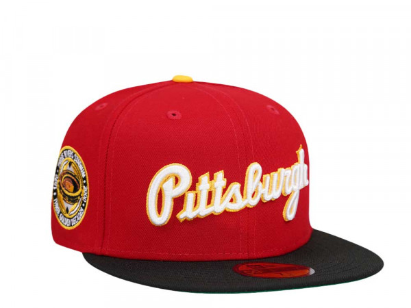 New Era Pittsburgh Pirates Three Rivers Stadium Prime Throwback Two Tone Edition 59Fifty Fitted Cap