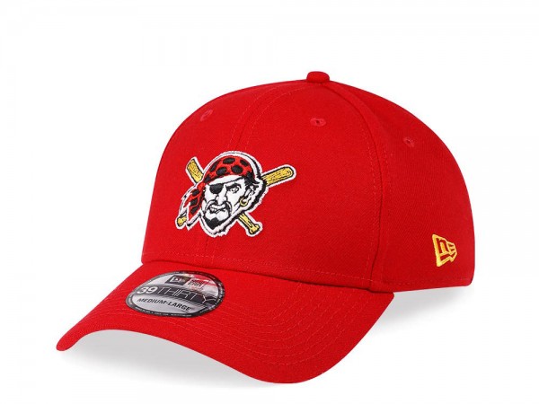New Era Pittsburgh Pirates Prime Red Edition 39Thirty Stretch Cap