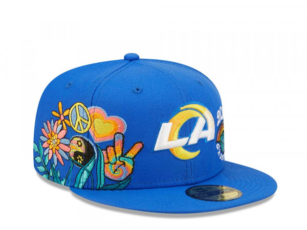 New Era Los Angeles Rams 2000 Champions - Blue Groovy Edition 59Fifty Fitted Cap