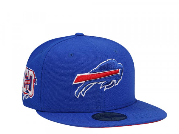 New Era Buffalo Bills  60th Anniversary Blue Prime Edition 59Fifty Fitted Cap