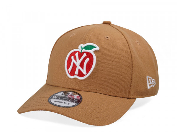 New Era New York Yankees Big Apple Khaki Edition 9Forty Snapback Cap