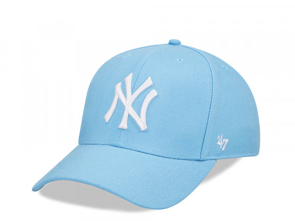 47Brand New York Yankees Columbia MVP Snapback Cap