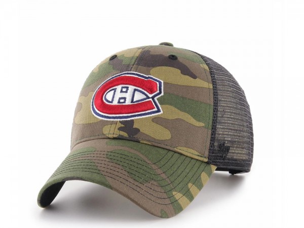 47Brand Montreal Canadiens MVP Camo Trucker Snapback Cap