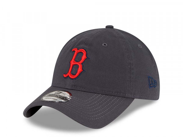 New Era Boston Red Sox Gray Core Classic 9Twenty Strapback Cap