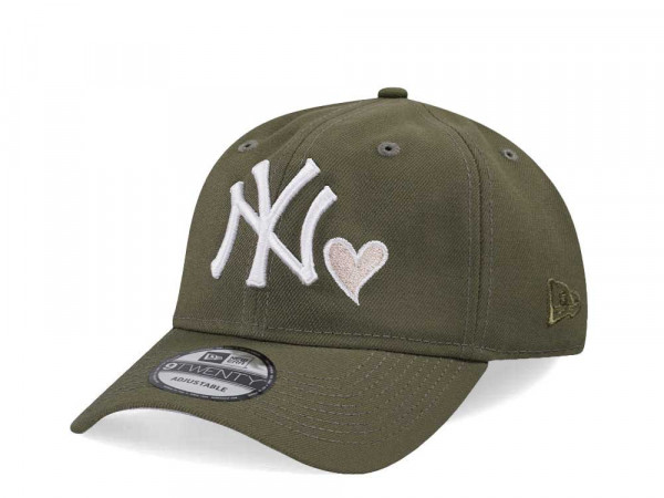 New Era New York Yankees Olive 9Twenty Strapback Cap
