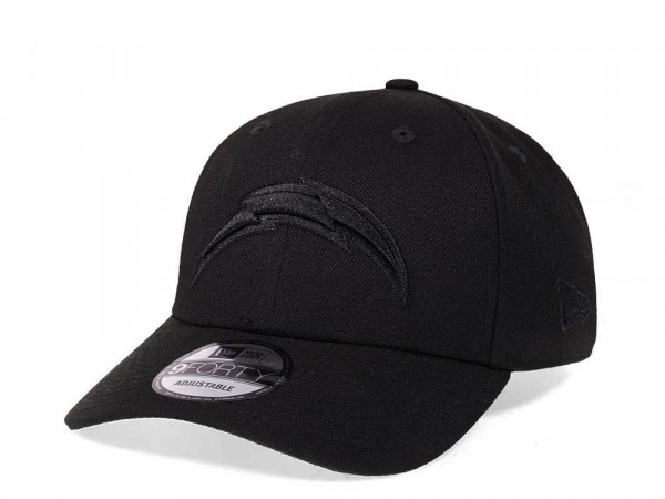 New Era Los Angeles Chargers All Black 9Forty Snapback Cap