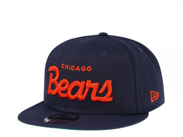 New Era Chicago Bears Script Edition 9Fifty Snapback Cap