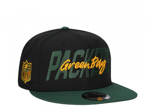 New Era Green Bay Packers NFL Draft 22 9Fifty Snapback Cap