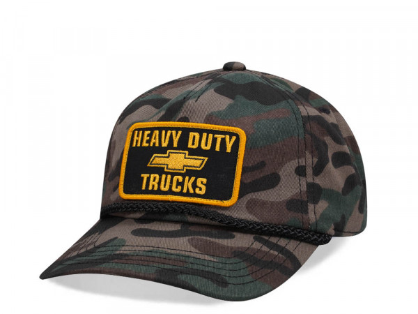 American Needle Heavy Duty Trucks Roscoe Camo Snapback Cap