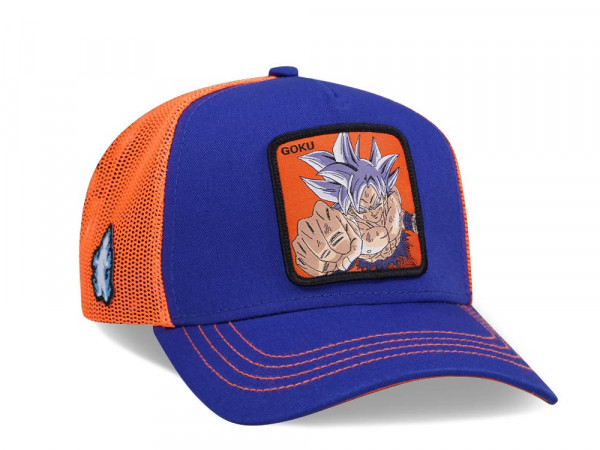 Capslab Dragon Ball Super Goku Blue/Orange Trucker Snapback Cap