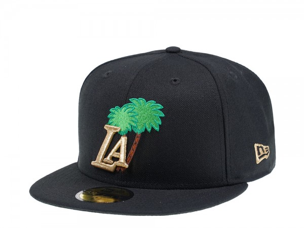 New Era Los Angeles Lakers Palm Tree Gold Edition 59Fifty Fitted Cap