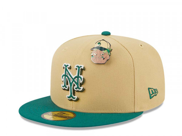 New Era New York Mets The Elements Vegas Gold Two Tone Edition 59Fifty Fitted Cap