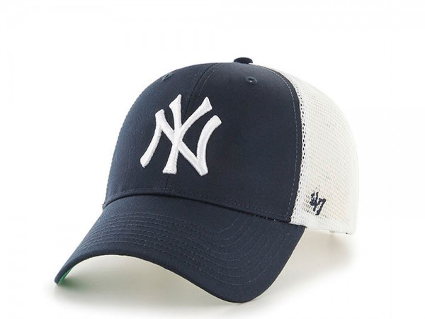 47Brand New York Yankees Schwarz Classic Trucker Snapback Cap
