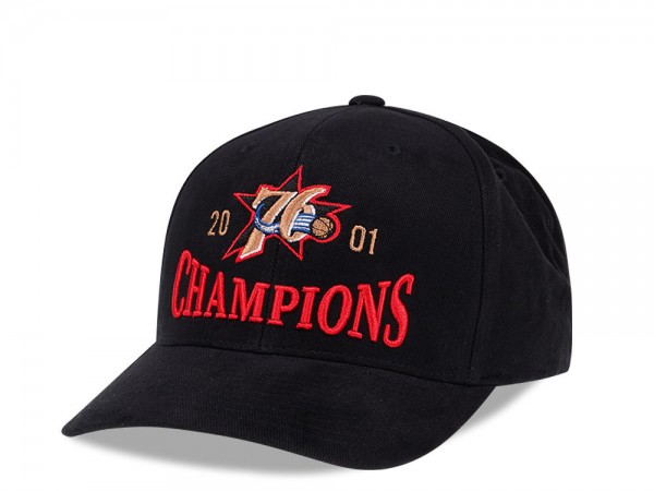 Mitchell & Ness Philadelphia 76ers World Champions Pro Crown Snapback Cap