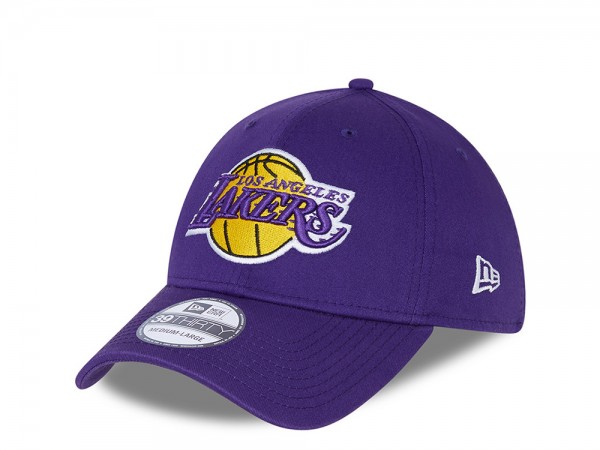 New Era Los Angeles Lakers Core 39Thirty Stretch Cap