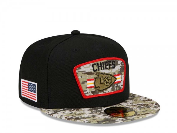 New Era Kansas City Chiefs Salute to Service 21 59Fifty Fitted Cap