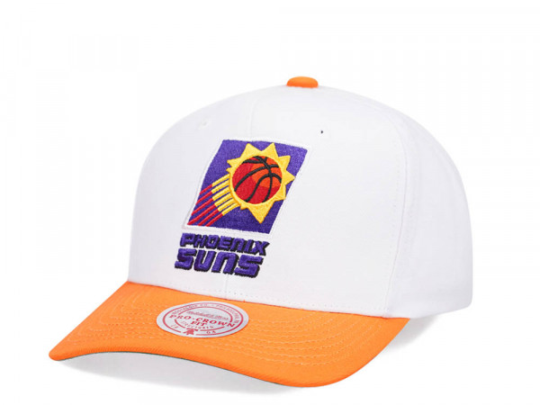 Mitchell & Ness Phoenix Suns Team Two Tone 2.0 Pro White Snapback Cap
